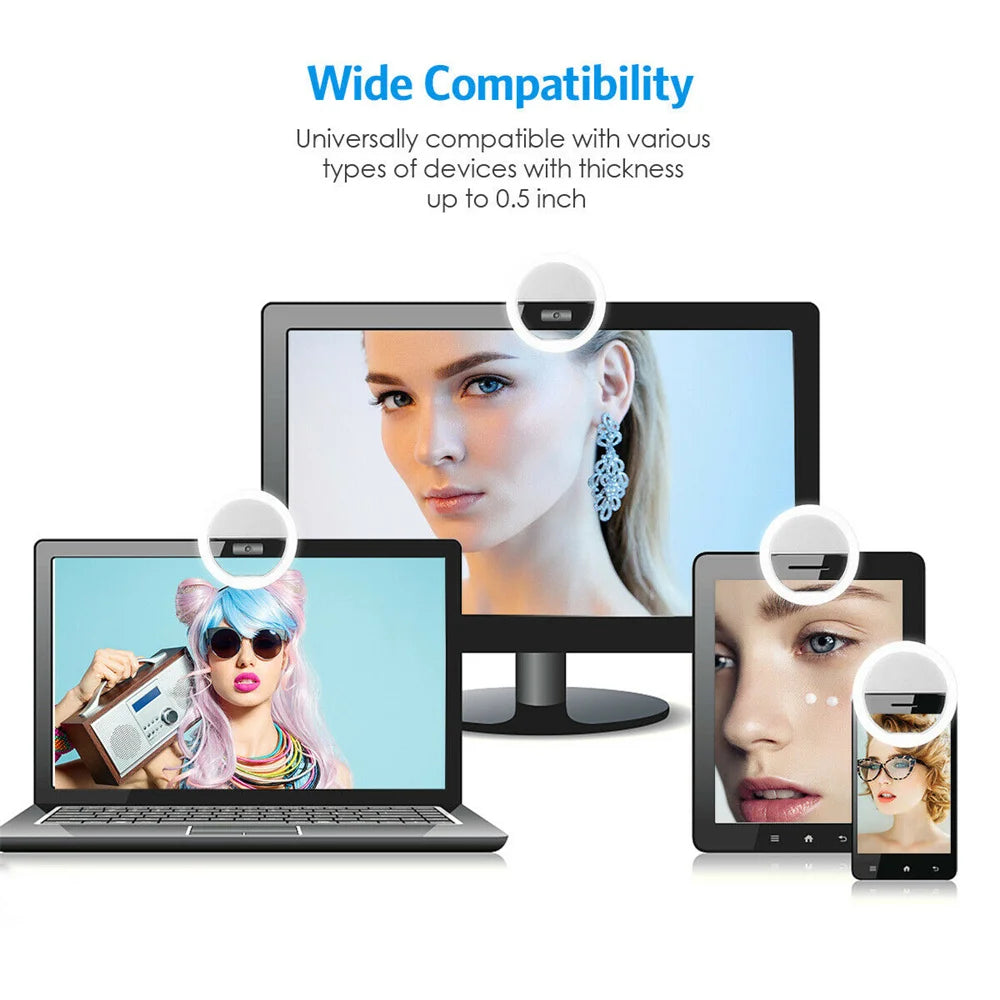 Mobile Phone LED Selfie Ring Light