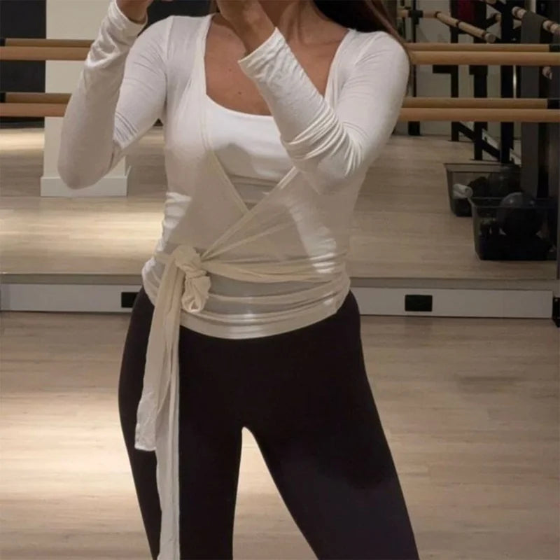 Yoga Shirts Wrap