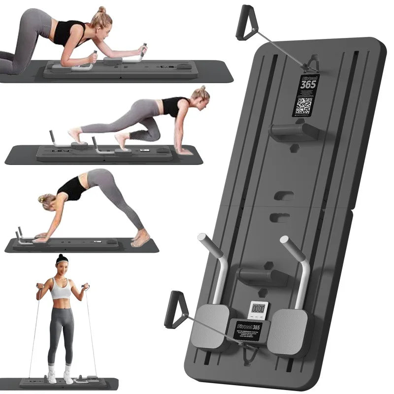 Pilates Board - Reformer Set Multi-Purpose Foldable Reformer Board
