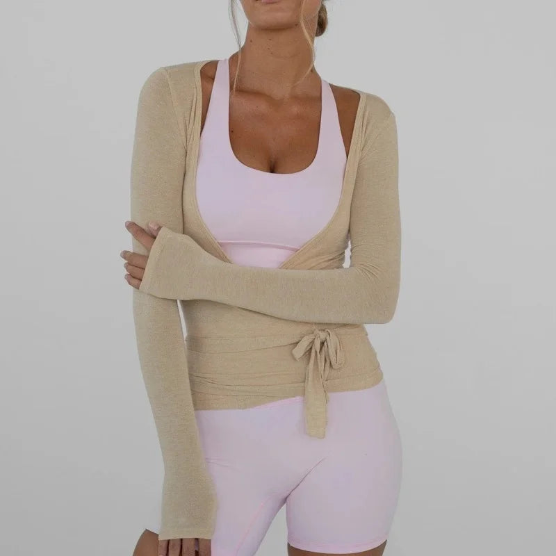 Yoga Shirts Wrap