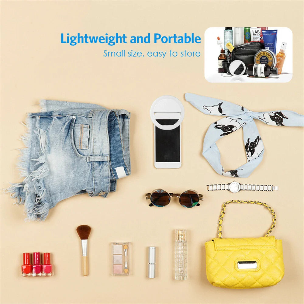 Mobile Phone LED Selfie Ring Light