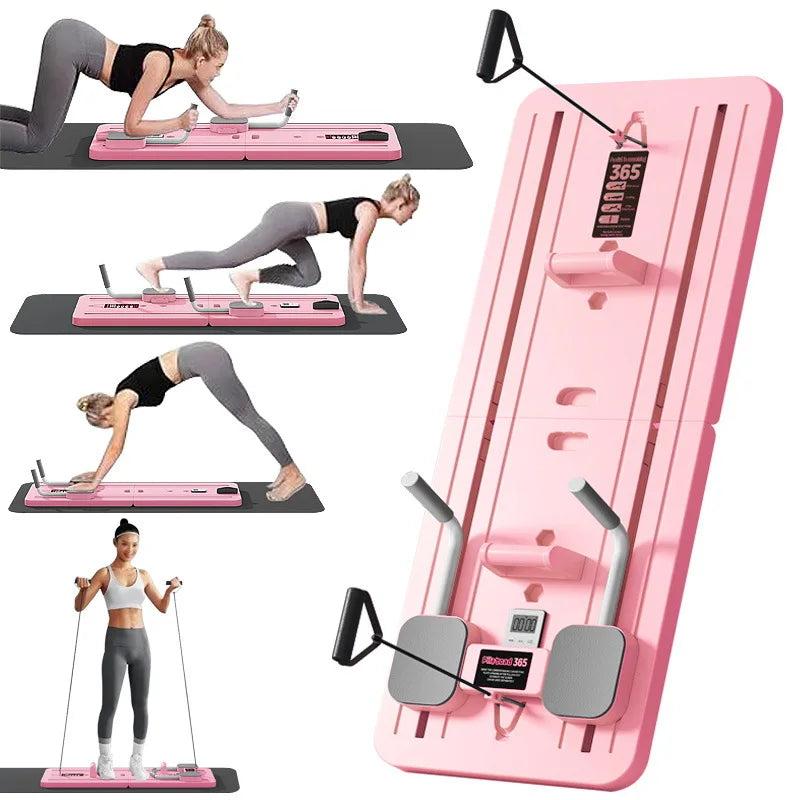 Pilates Board - Reformer Set Multi-Purpose Foldable Reformer Board