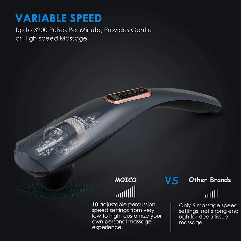 Back Massager - Cordless & Handheld