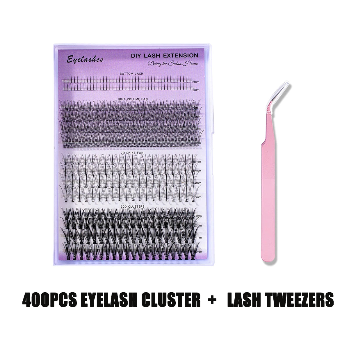 Individual Cluster Lash Extensions