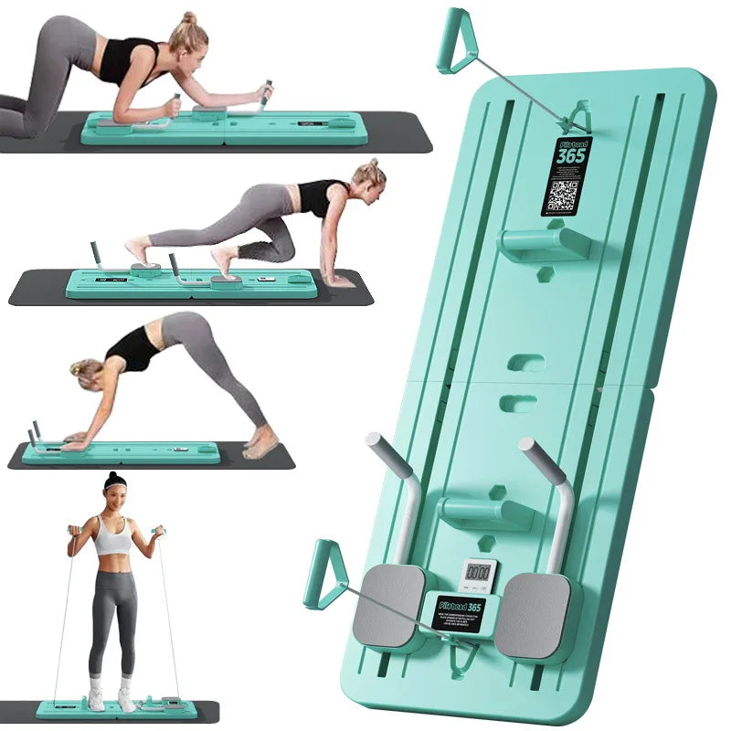 Pilates Board - Reformer Set Multi-Purpose Foldable Reformer Board
