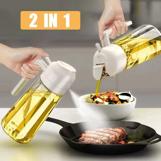 2 in 1 Olive Oil Dispenser Bottle