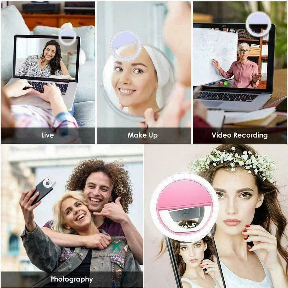 Mobile Phone LED Selfie Ring Light