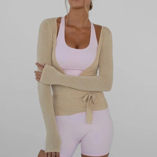 Yoga Shirts Wrap