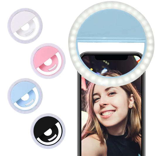 Mobile Phone LED Selfie Ring Light