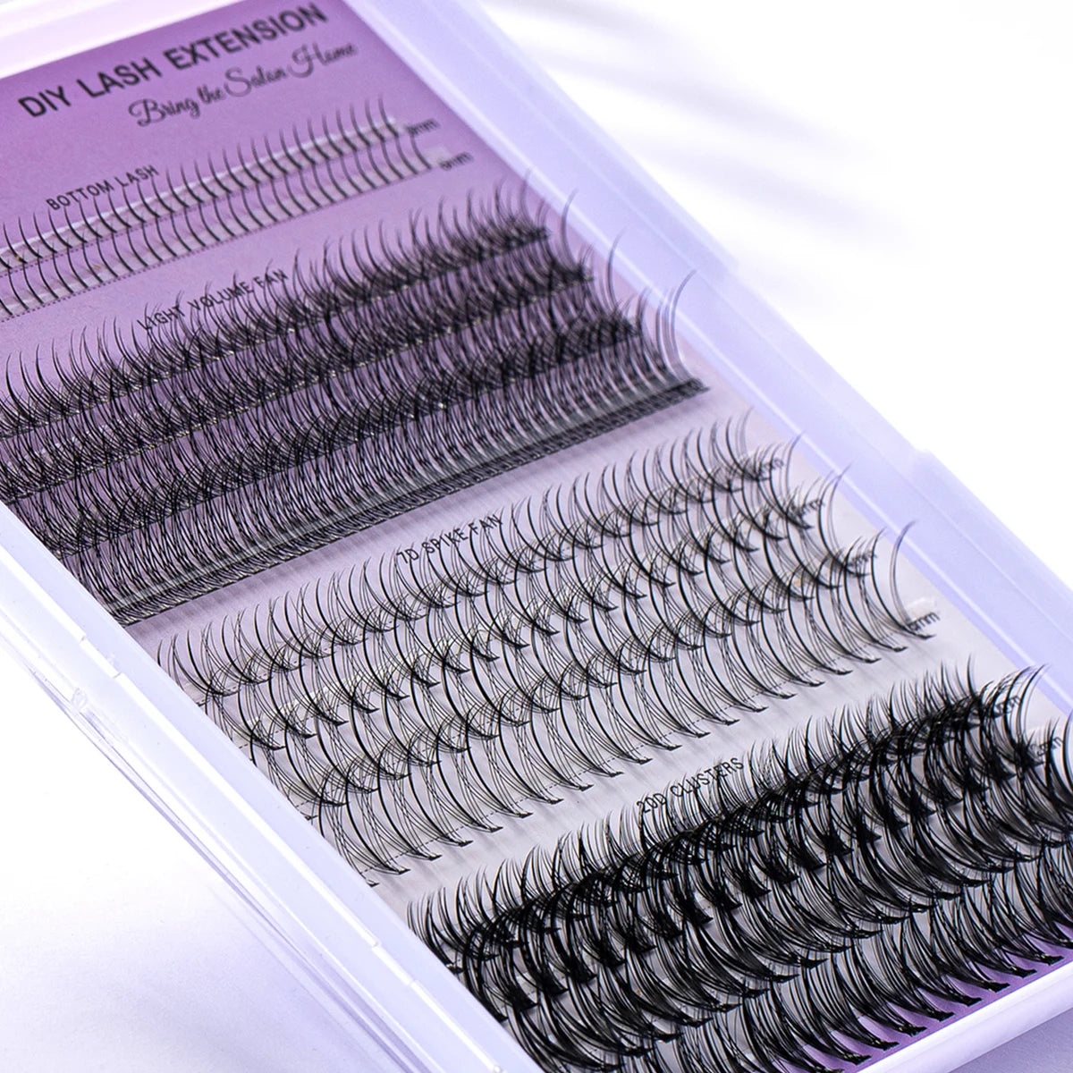 Individual Cluster Lash Extensions