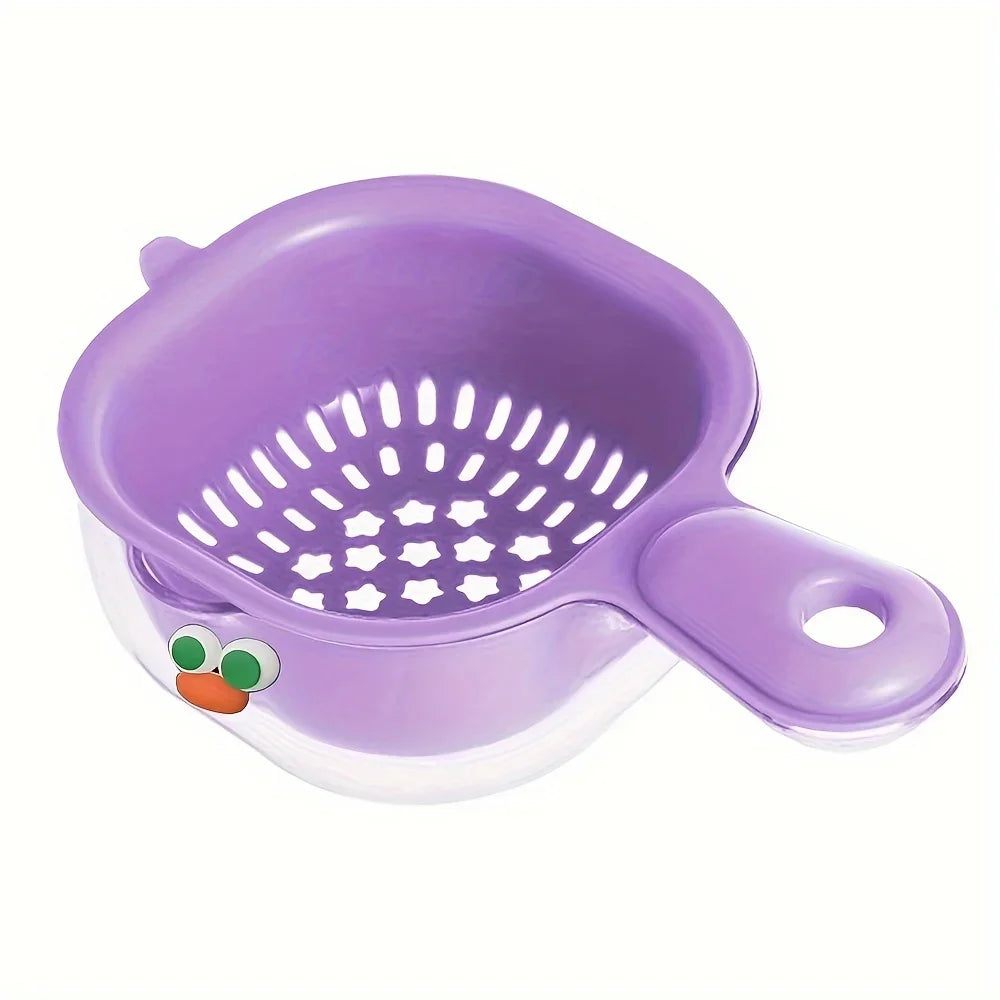 2 In 1 Basket Straining Fruit Basket