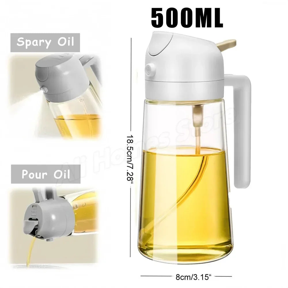 2 in 1 Olive Oil Dispenser Bottle