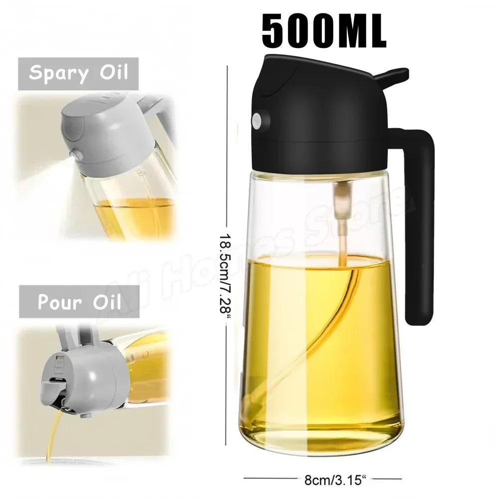 2 in 1 Olive Oil Dispenser Bottle