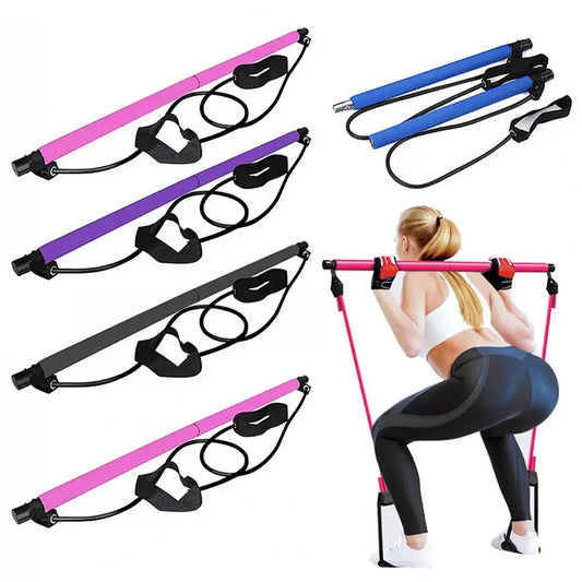 Pilates Bar with Resistance Band